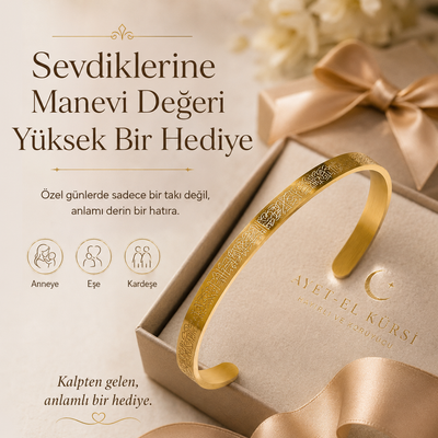 Ayetel Kürsi Altın Bileklik — Seni Her An Koruyan Dua